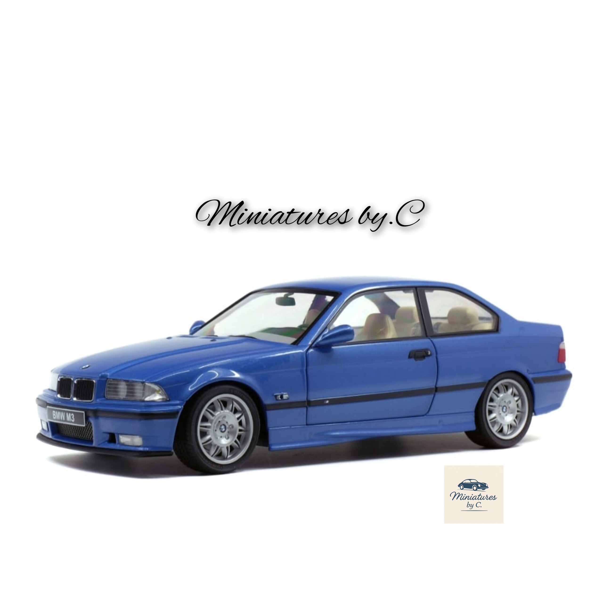 BMW M3 E36 Coupé Estoril Blue – Solido 1:18