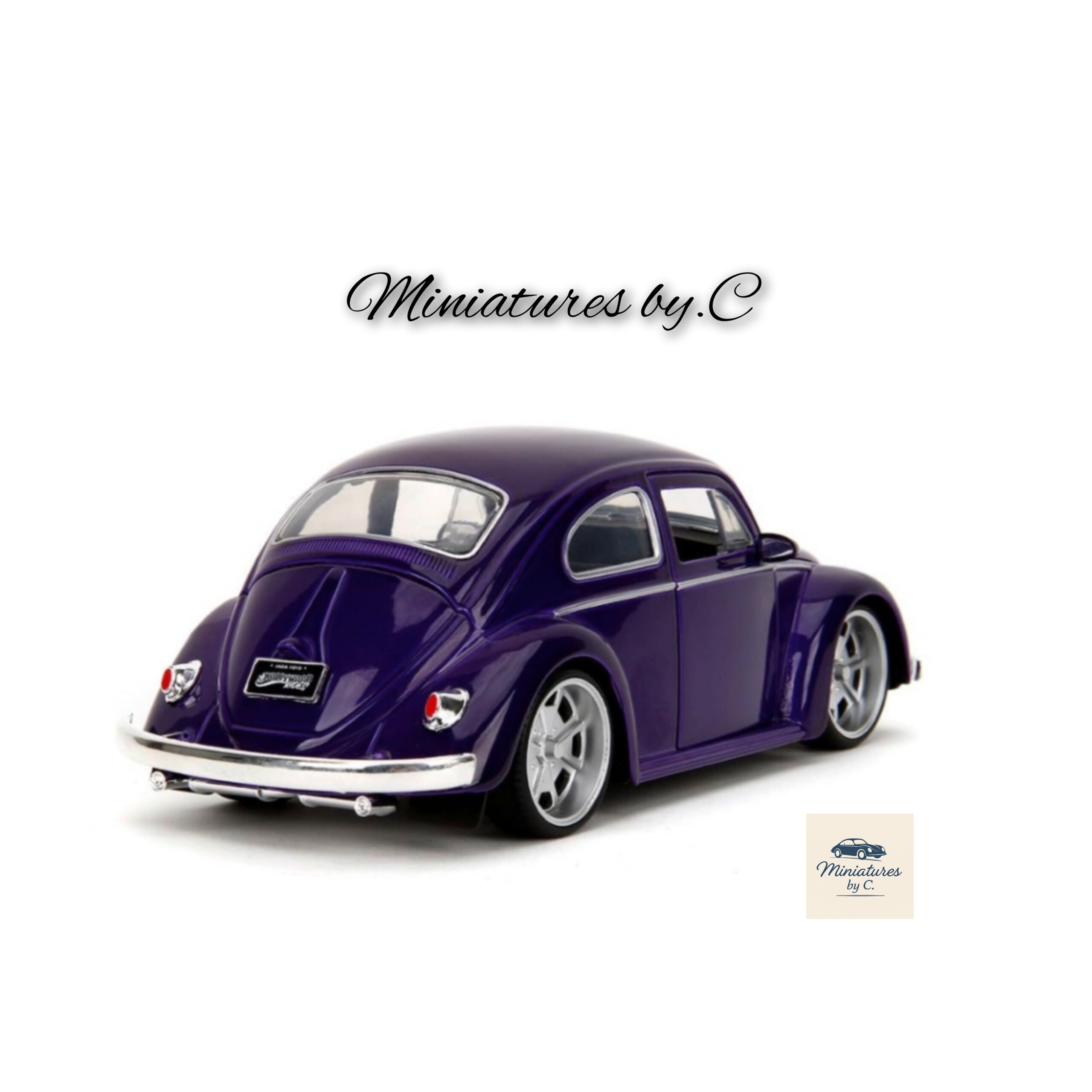 VW Beetle Cox Mercredi (Wednesday) – Jada Toys 1:24 – Image 3
