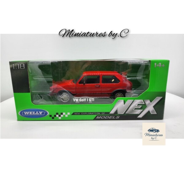 VW Golf Mk1 GTI 1:18 – Welly