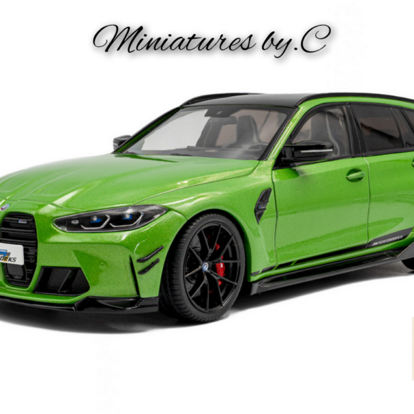 BMW M3 Touring with Performance Parts – Green Metallic – 2024. 1:18éme