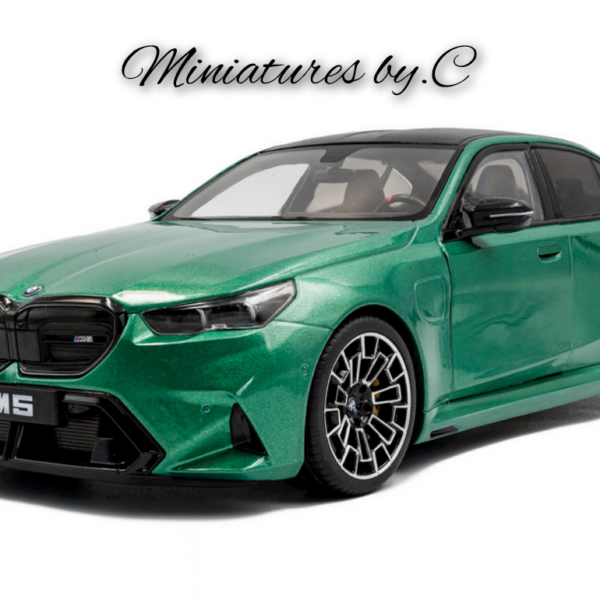 BMW M5 – M Isle of Man Green Metallic – 2025- 1:18éme