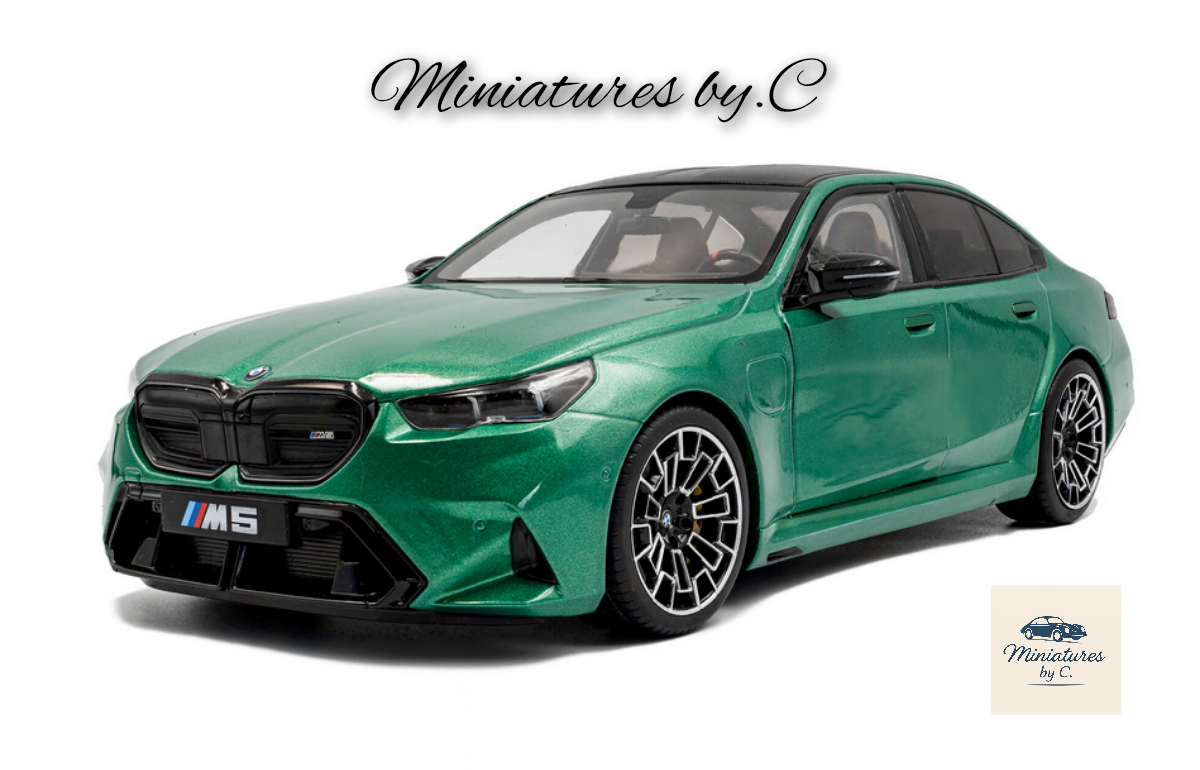 BMW M5 – M Isle of Man Green Metallic – 2025- 1:18éme