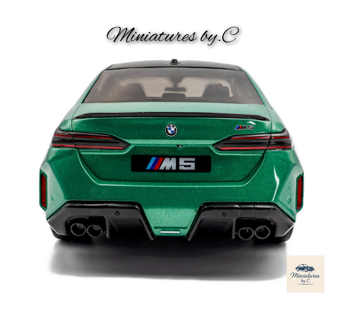 BMW M5 – M Isle of Man Green Metallic – 2025- 1:18éme – Image 4