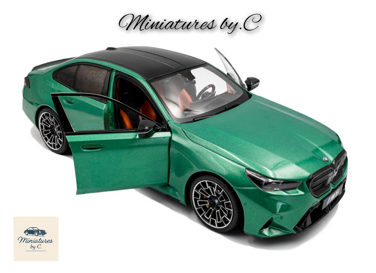 BMW M5 – M Isle of Man Green Metallic – 2025- 1:18éme – Image 5