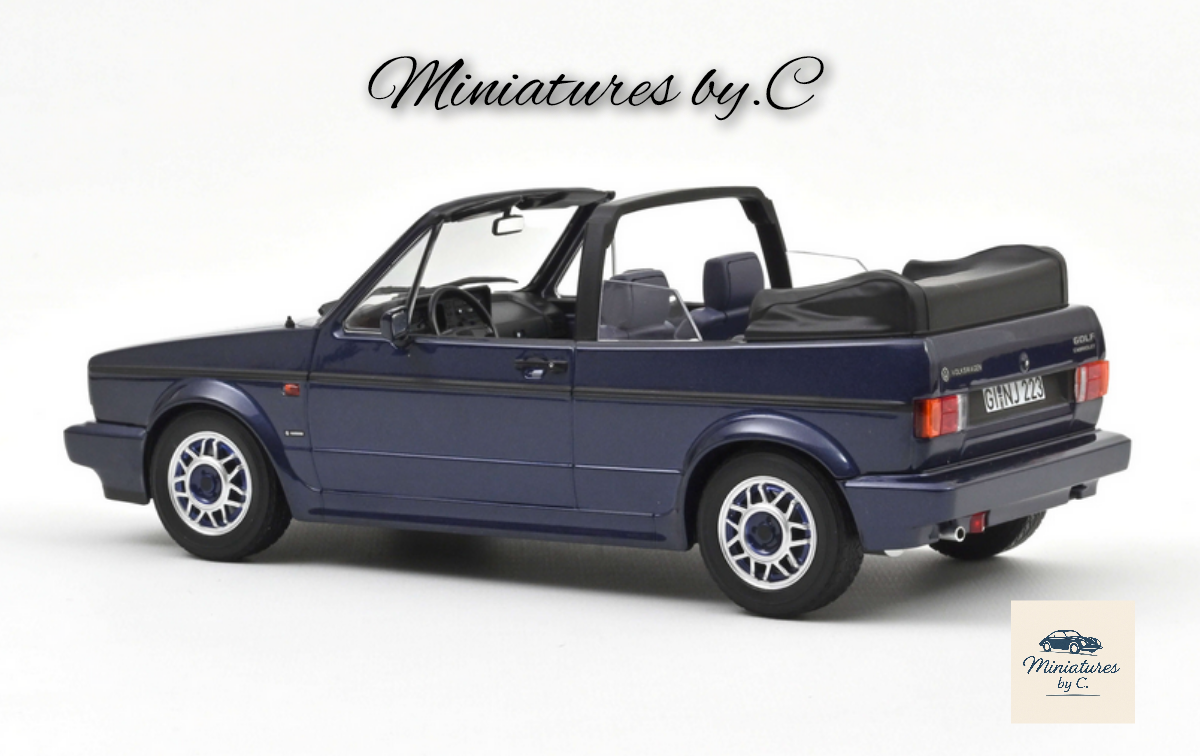 Volkswagen Golf Cabriolet Quartett. 1991. 1:18éme. Norev – Image 2