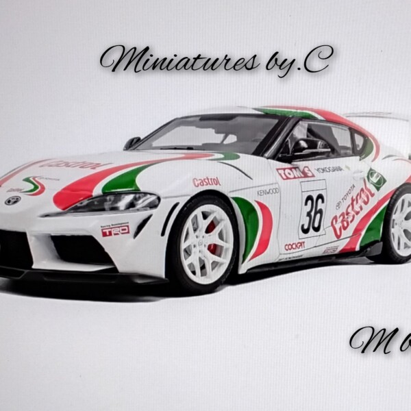 Toyota GR Supra TOYOTA RACING TRIBUTE – 2024- 1:18éme- Solido