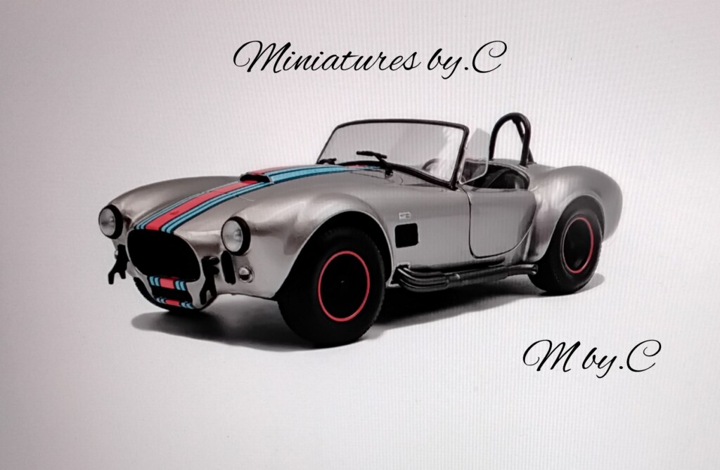 Shelby Cobra 427 MKII SOLIDO WORKS M RACING – 1965- 1:18éme
