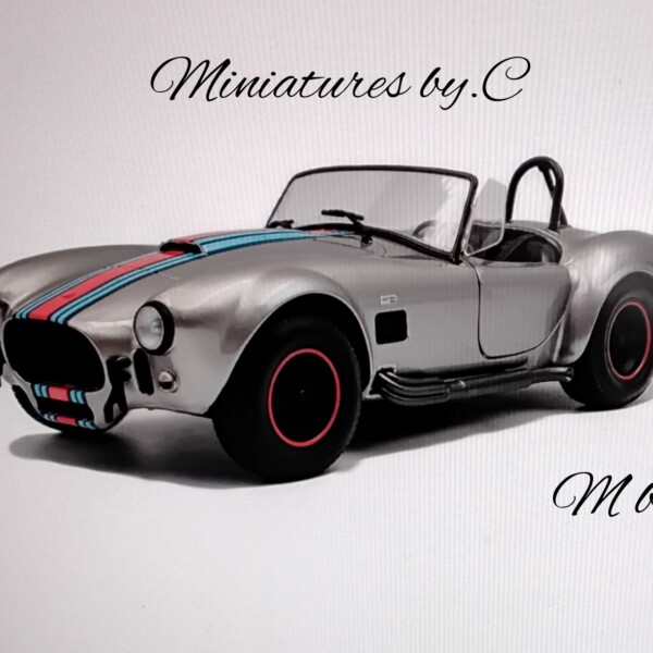 Shelby Cobra 427 MKII SOLIDO WORKS M RACING – 1965- 1:18éme