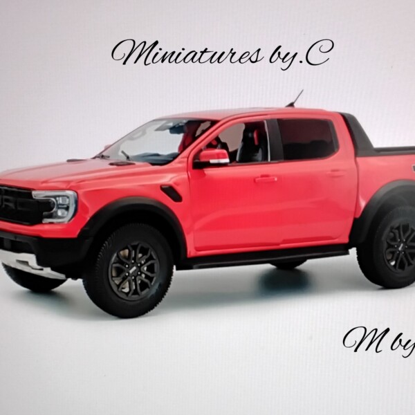 Ford Ranger Raptor – Orange Raptor – 2024 - 1:18éme. Solido