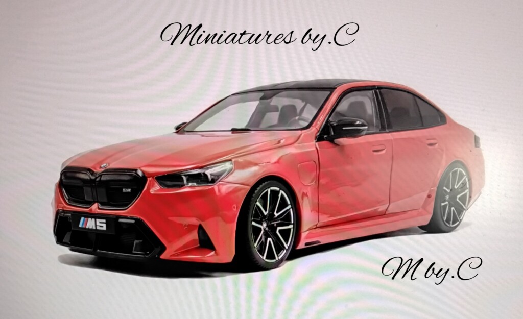 BMW M5 – FIRE RED – 2025- 1:18éme- Solido