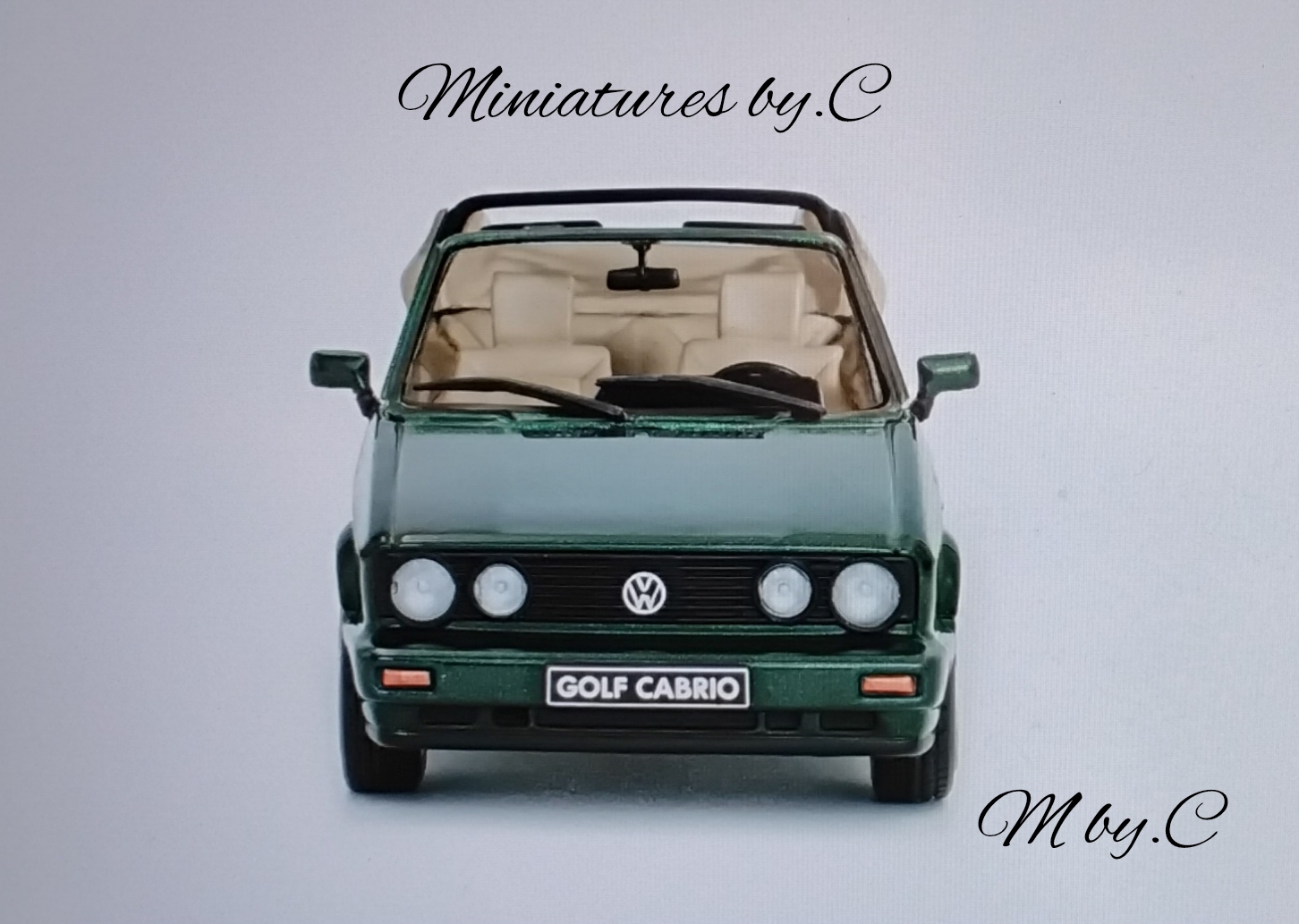 Volkswagen Golf Cabrio Classic Line – Classic Green – 1992- 1:43éme- Solido – Image 3