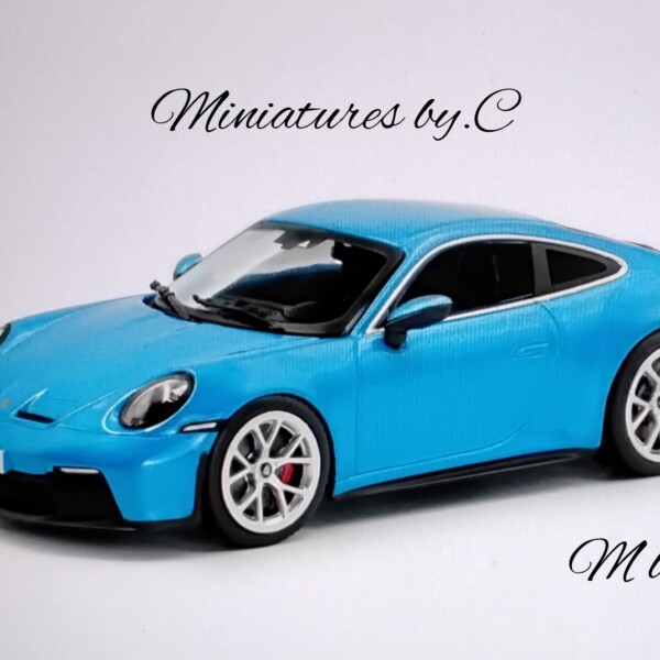 Porsche 911 (992) GT3 Touring – SOUTH SEA BLUE METALLIC – 2023- 1:43éme- Solido