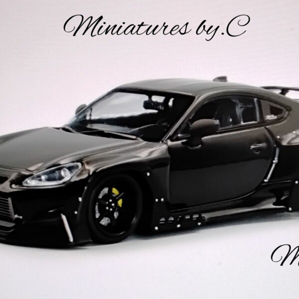 PANDEM Toyota GR86 – BLACK – 2022 - 1:43éme- Solido