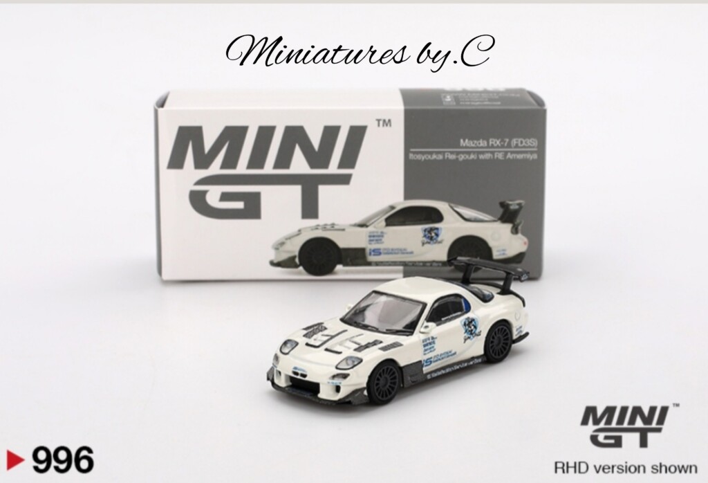 Mini GT-Mazda RX-7 (FD3S) Itosyoukai Rei-gouki with RE Amemiya- 1:64éme