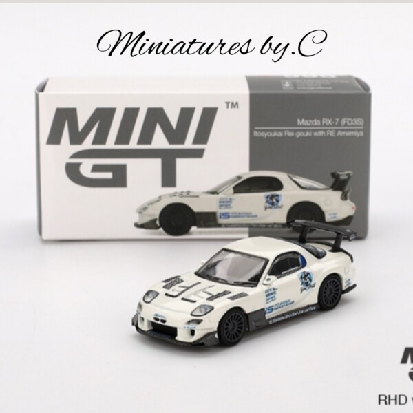 Mini GT-Mazda RX-7 (FD3S) Itosyoukai Rei-gouki with RE Amemiya- 1:64éme