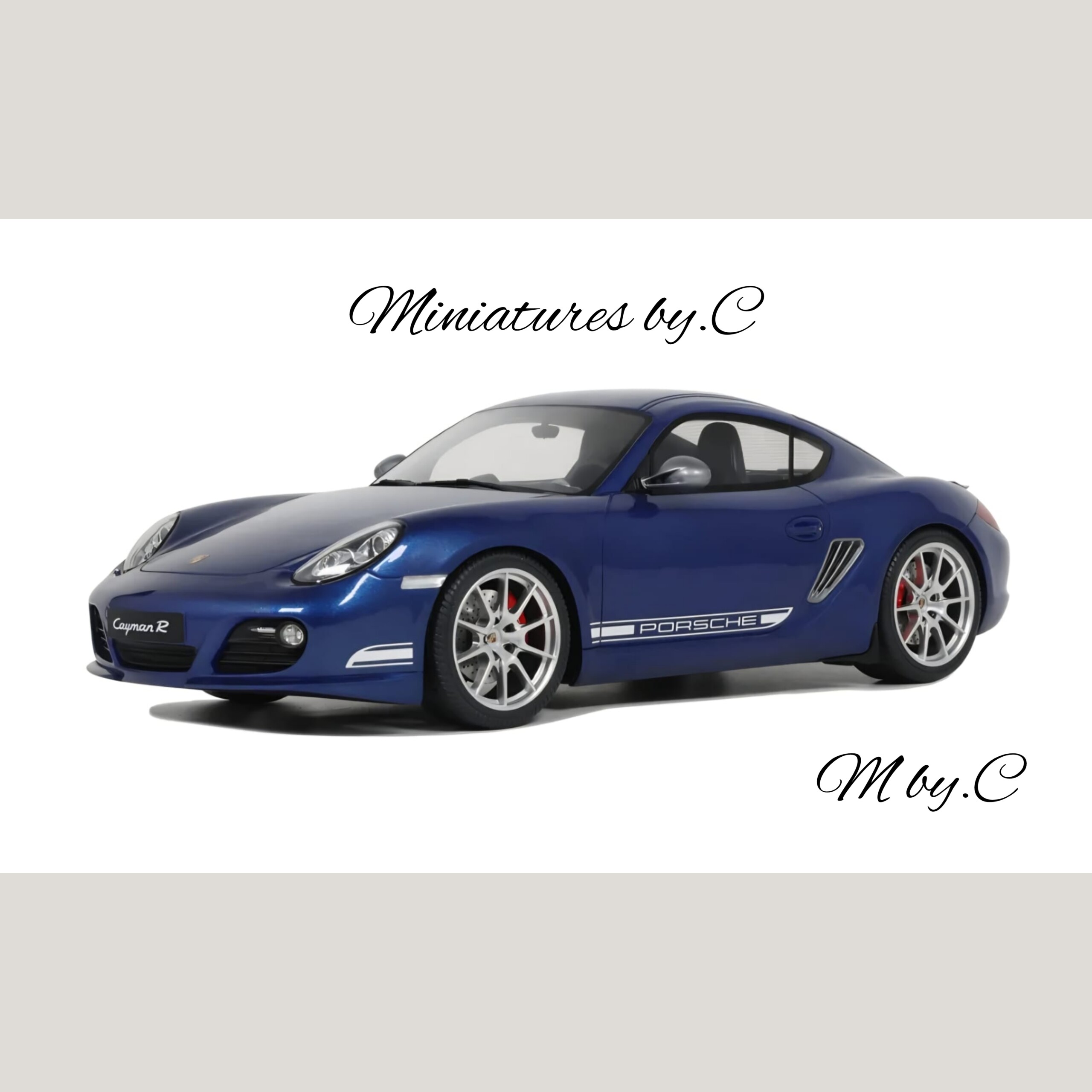 Porsche Cayman R- 1:18éme – GT Spirit