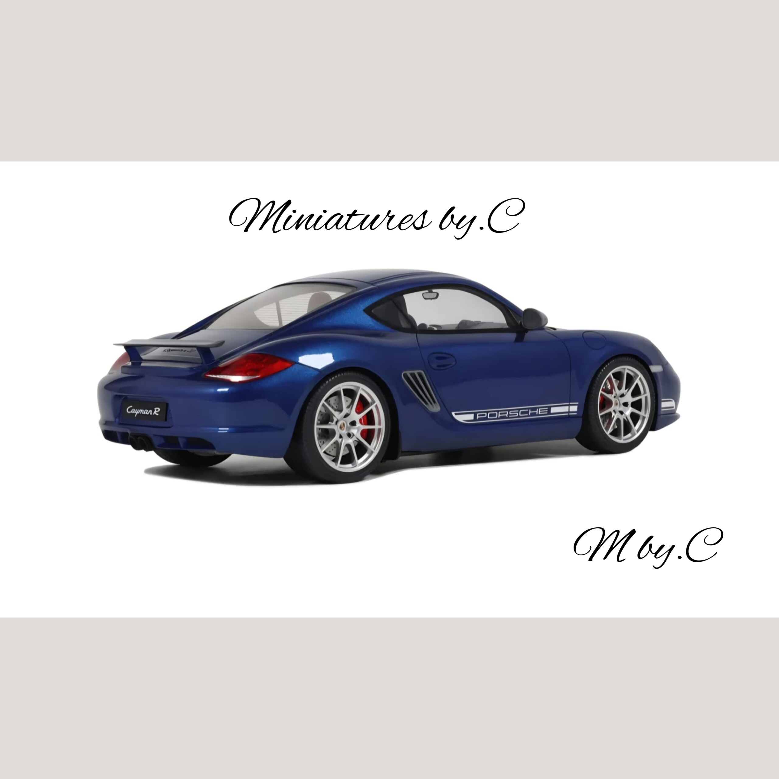 Porsche Cayman R- 1:18éme – GT Spirit – Image 3