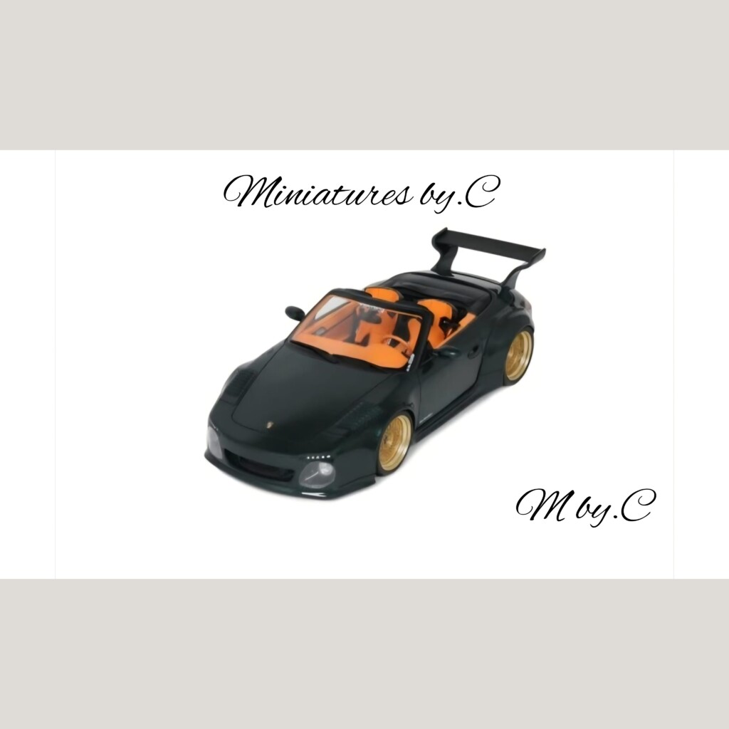 Porsche Old & New Slant Nose Convertible – GT Spirit 1:18éme