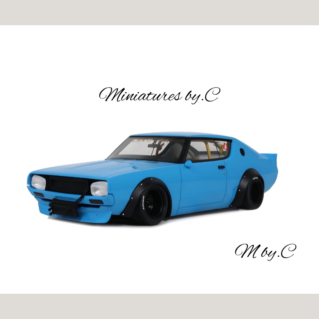 Ottomobile- Nissan Skyline 2000 GT-R LB-WORKS by Khysyl Saleem- 1:18ème