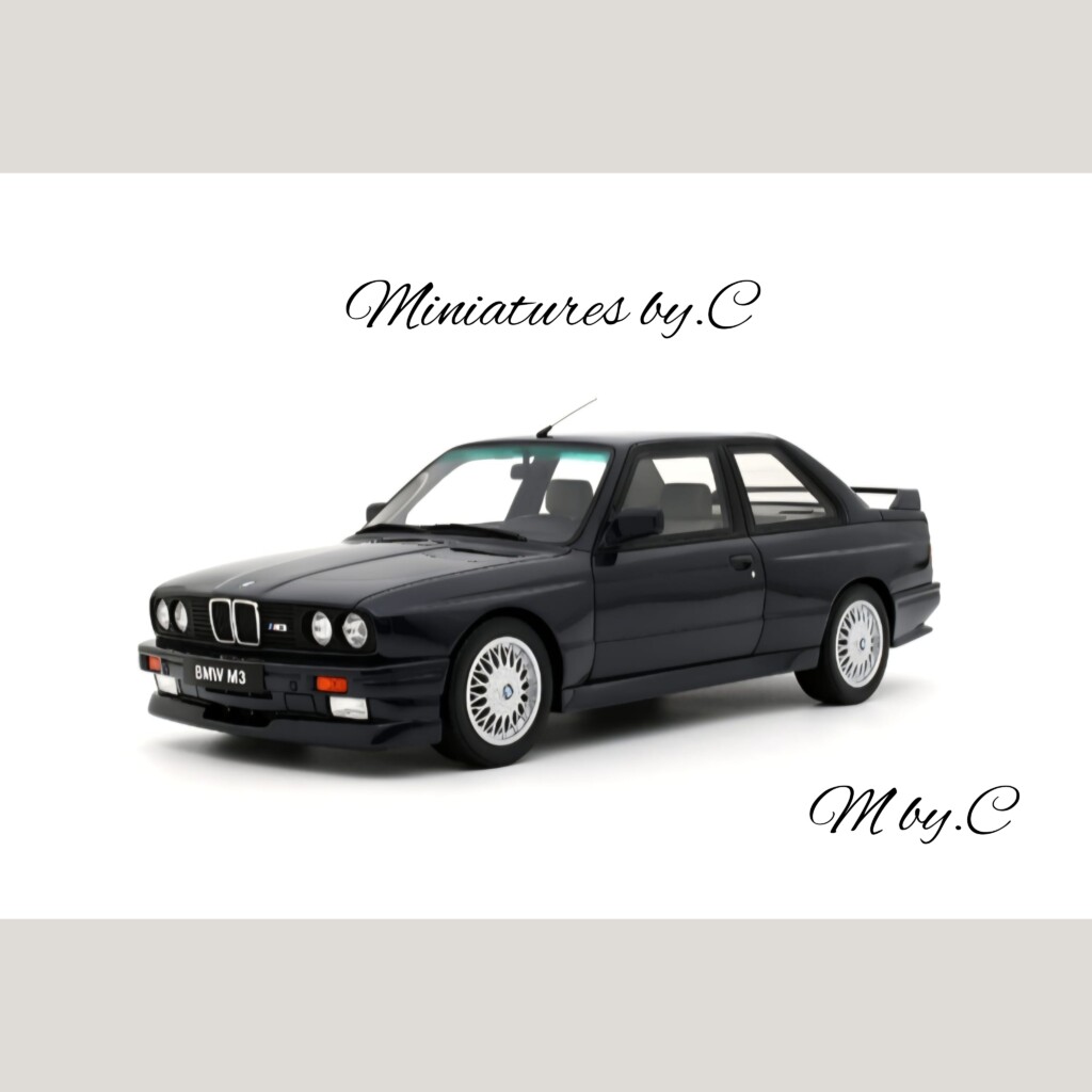 BMW M3 E30 -1:18éme – Ottomobile
