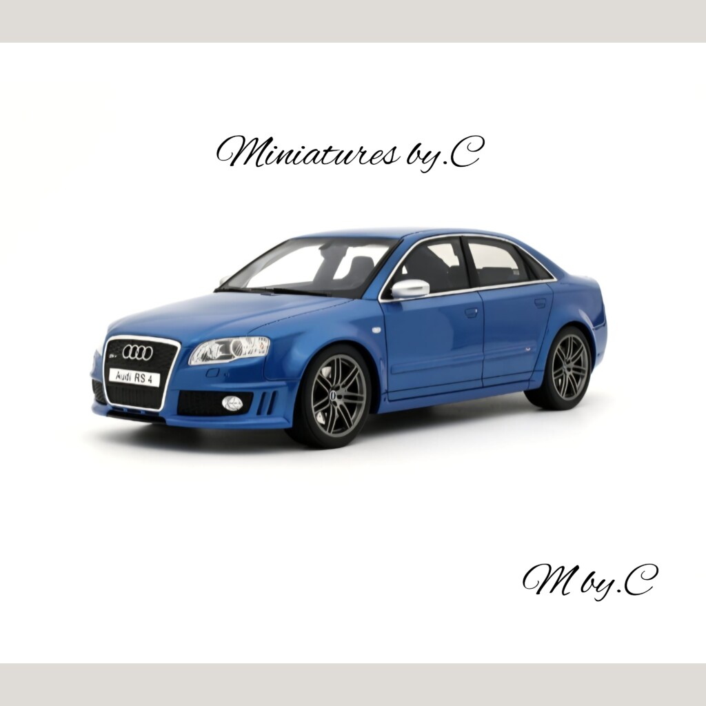 Audi RS4 B7 Sedan – OttOmobile 1:18éme