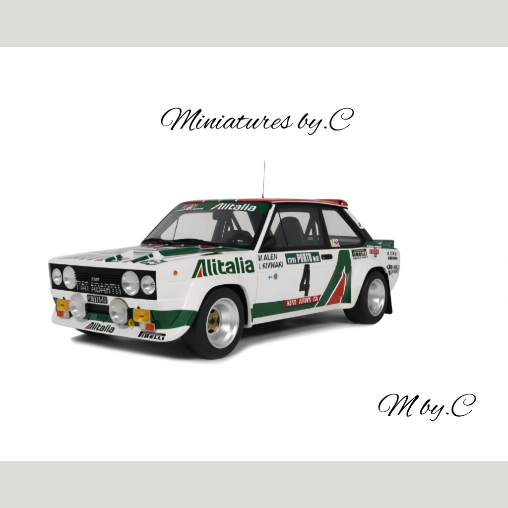 Fiat 131 Abarth Rallye Portugal 1978 -1:12éme- Ottomobile