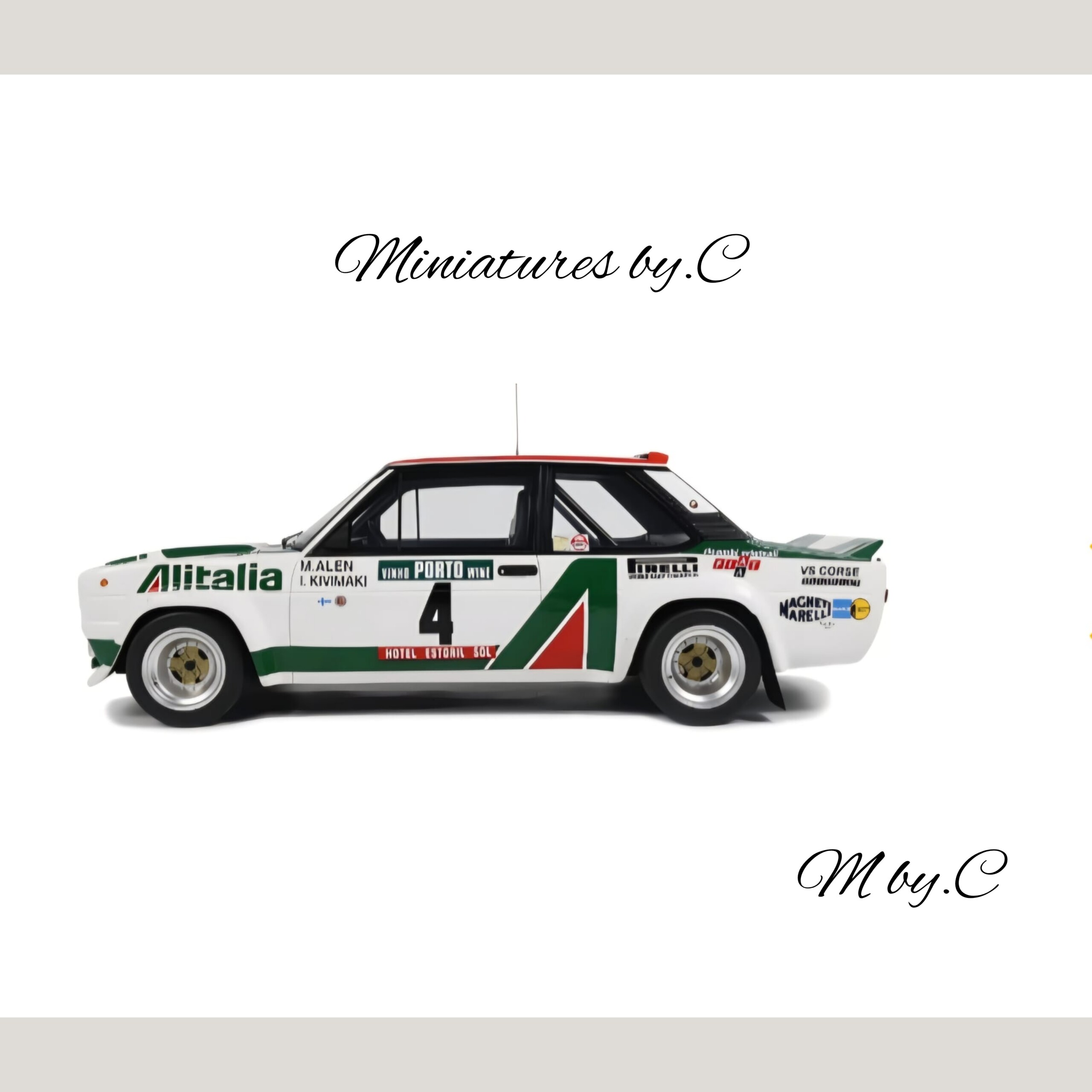 Fiat 131 Abarth Rallye Portugal 1978 -1:12éme- Ottomobile – Image 2