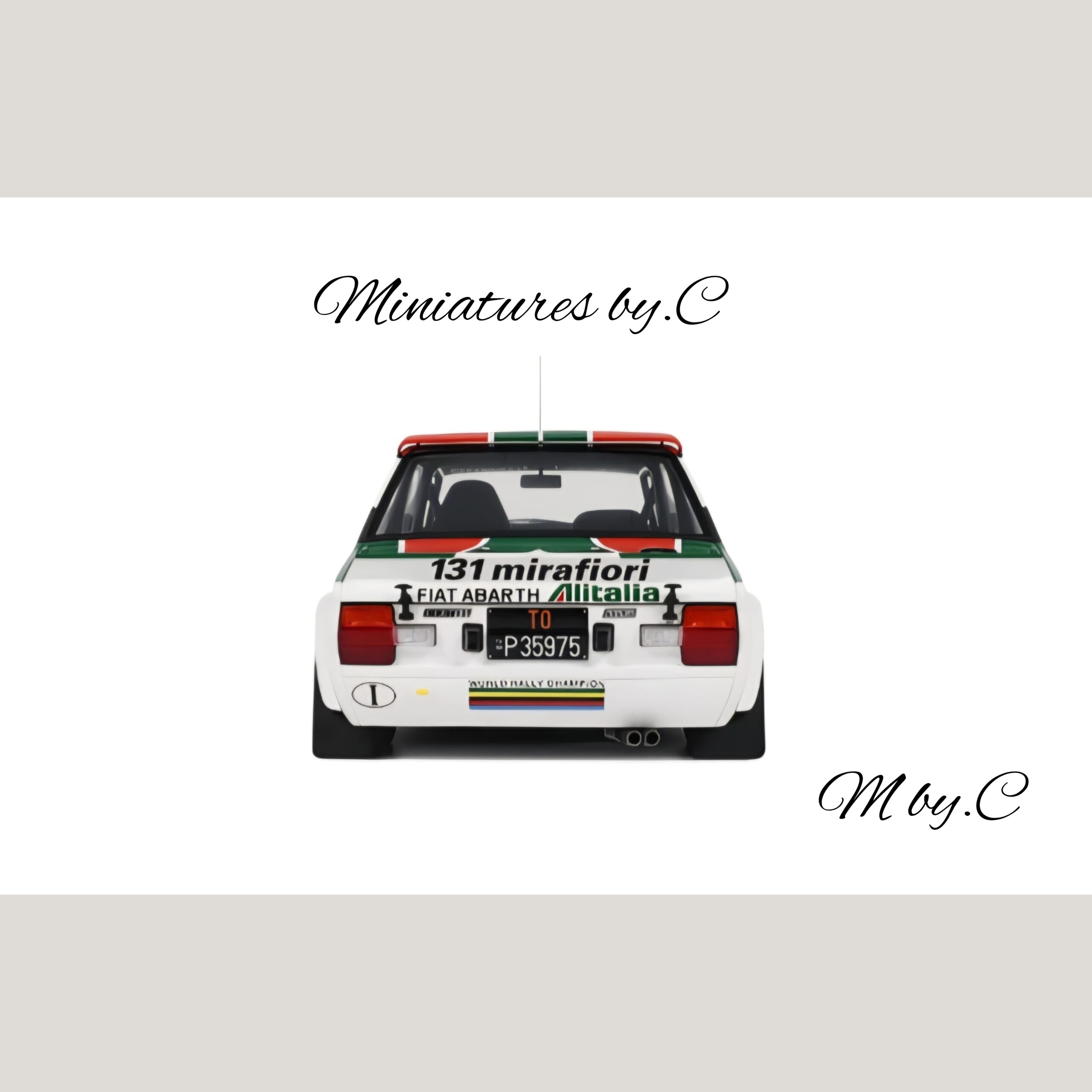 Fiat 131 Abarth Rallye Portugal 1978 -1:12éme- Ottomobile – Image 3