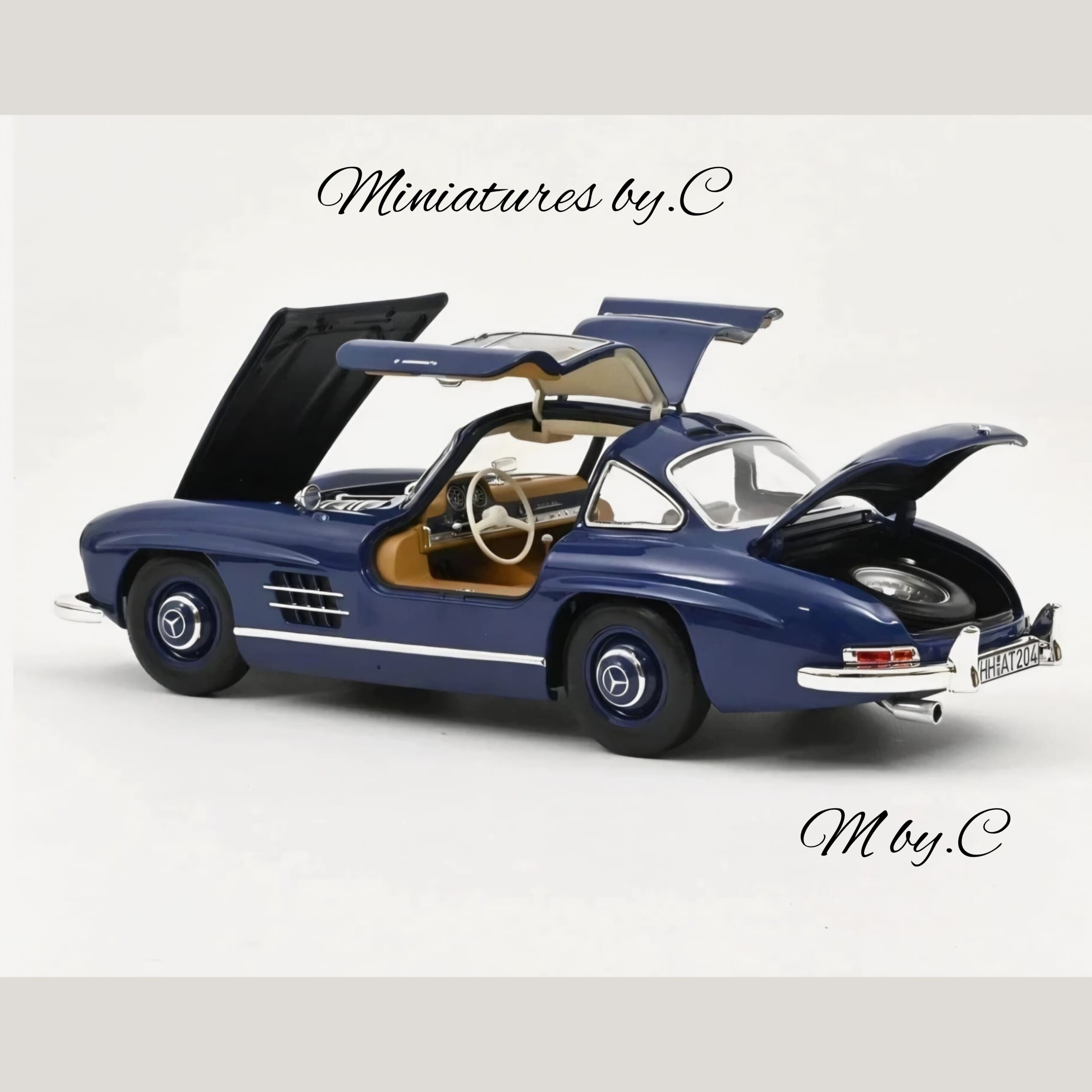 Mercedes-Benz 300 SL Coupé- 1:18éme- NOREV – Image 3