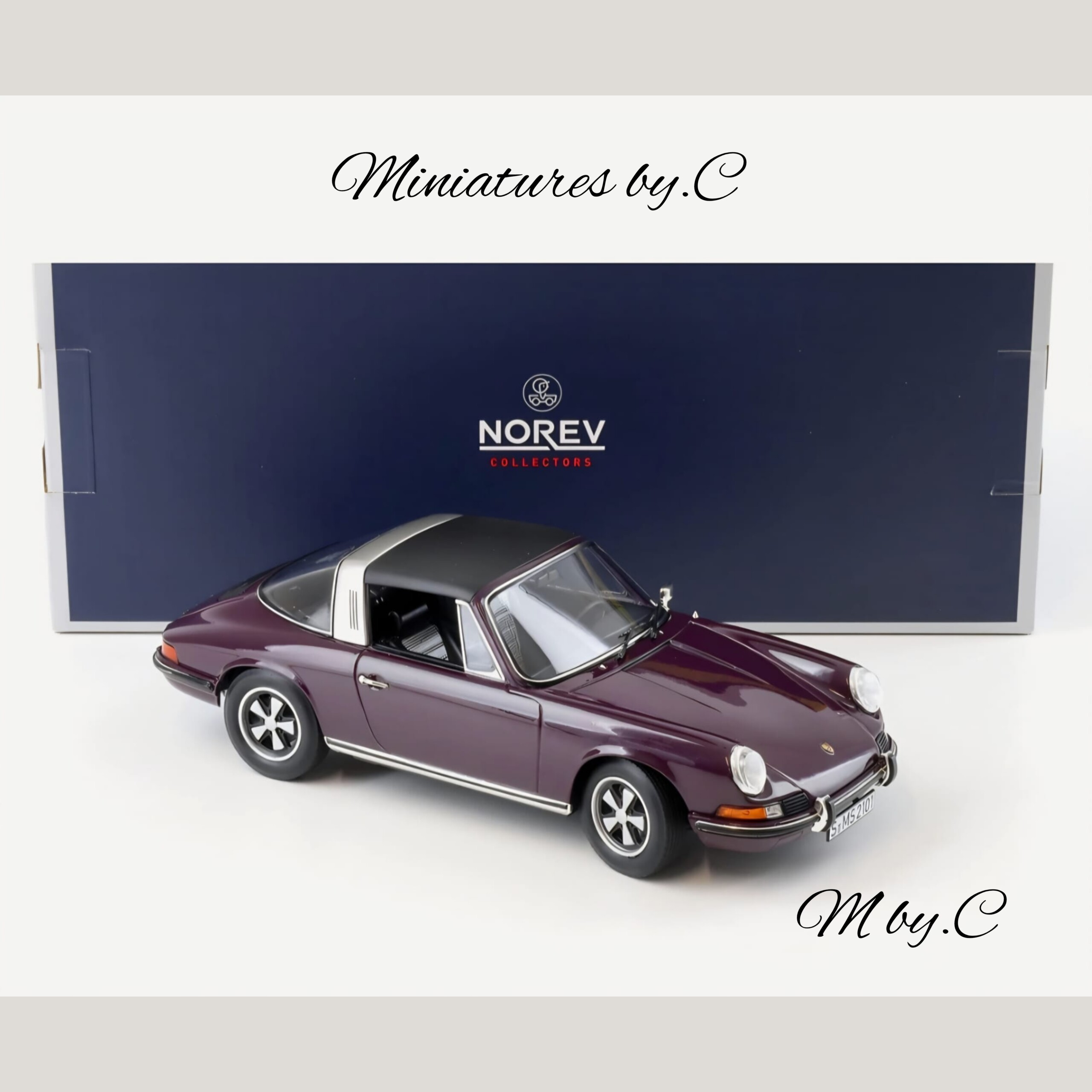 Porsche 911 Targa 1971 -1:18éme – Norev – Image 2