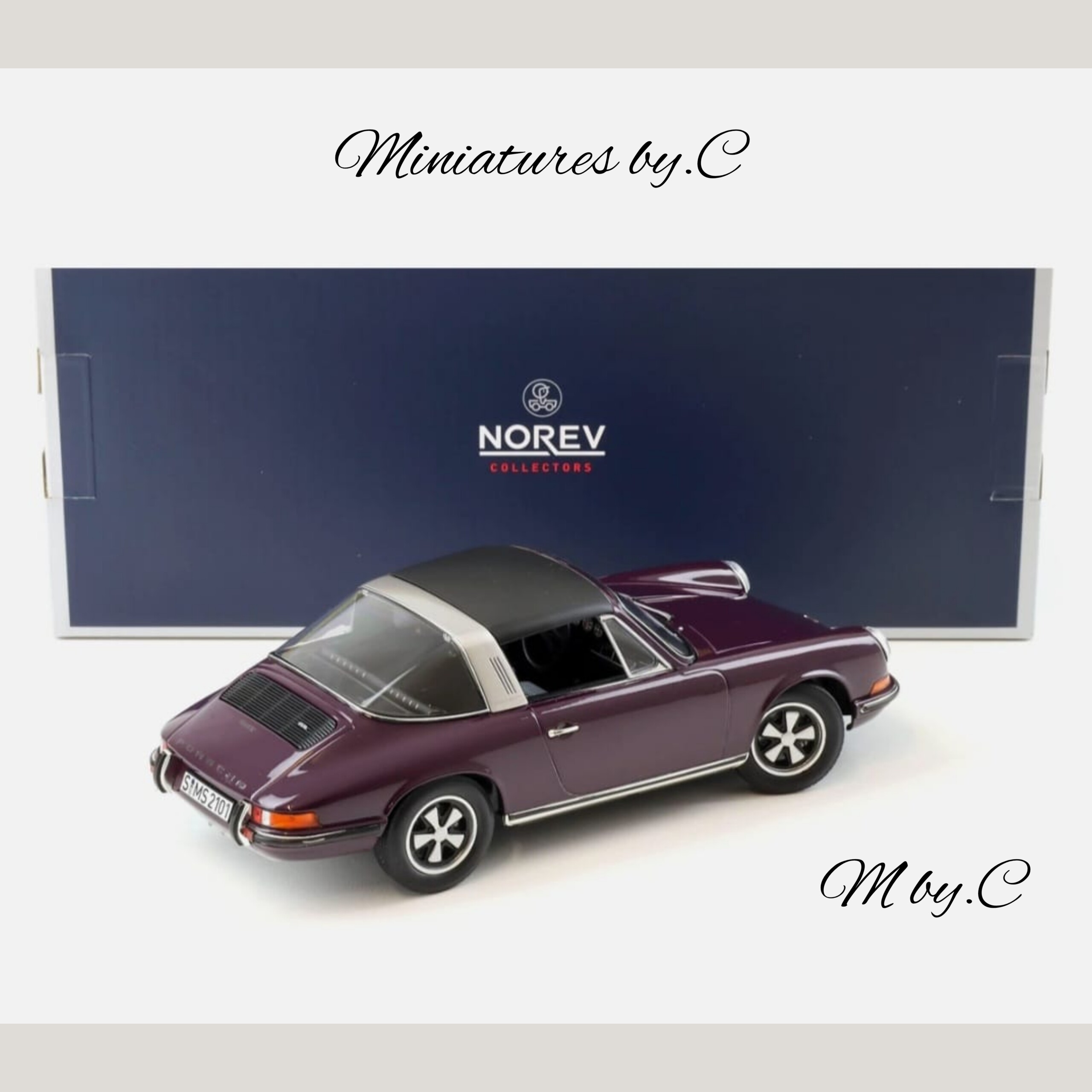 Porsche 911 Targa 1971 -1:18éme – Norev – Image 3