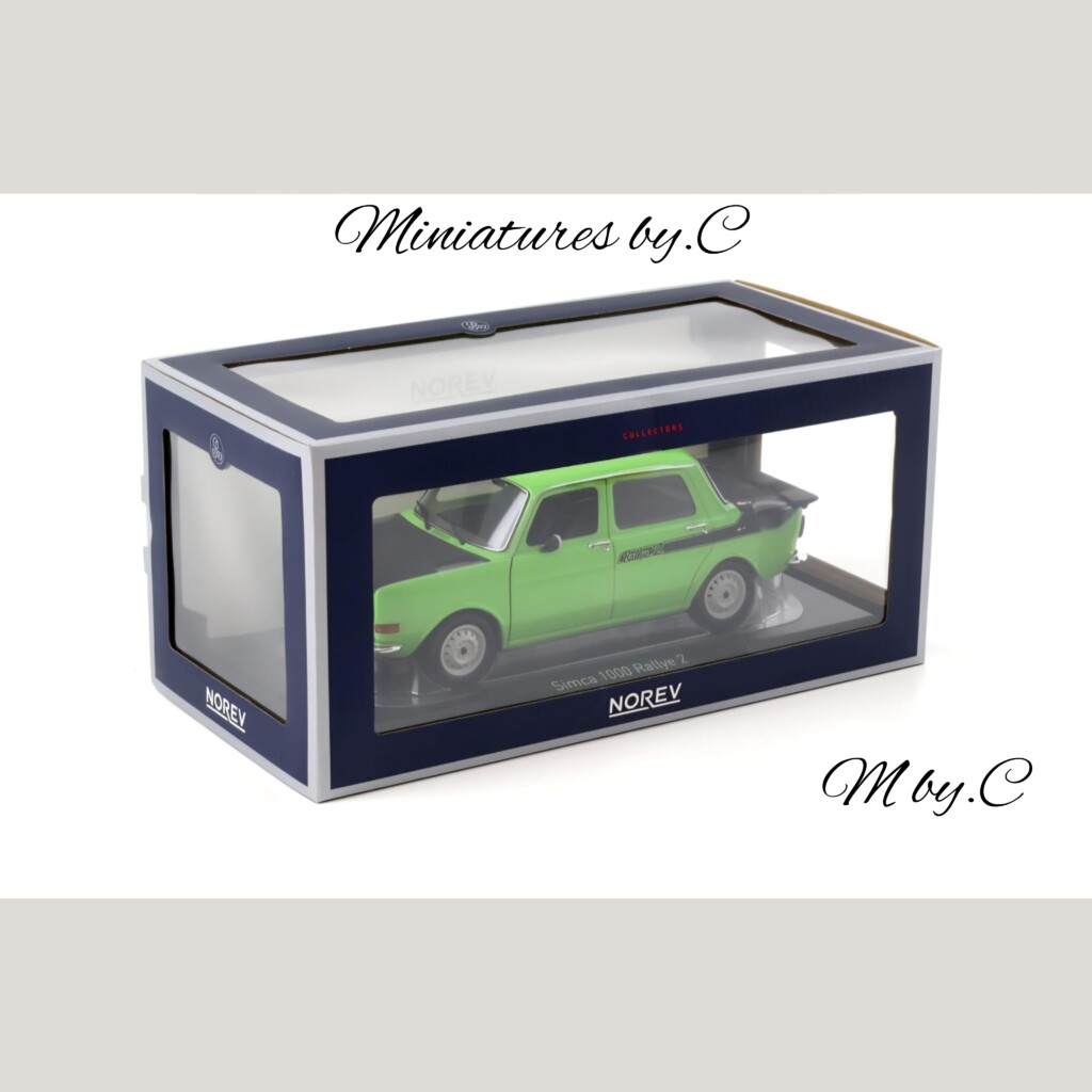 Simca 1000 Rallye 2 1976- 1:18éme – Norev