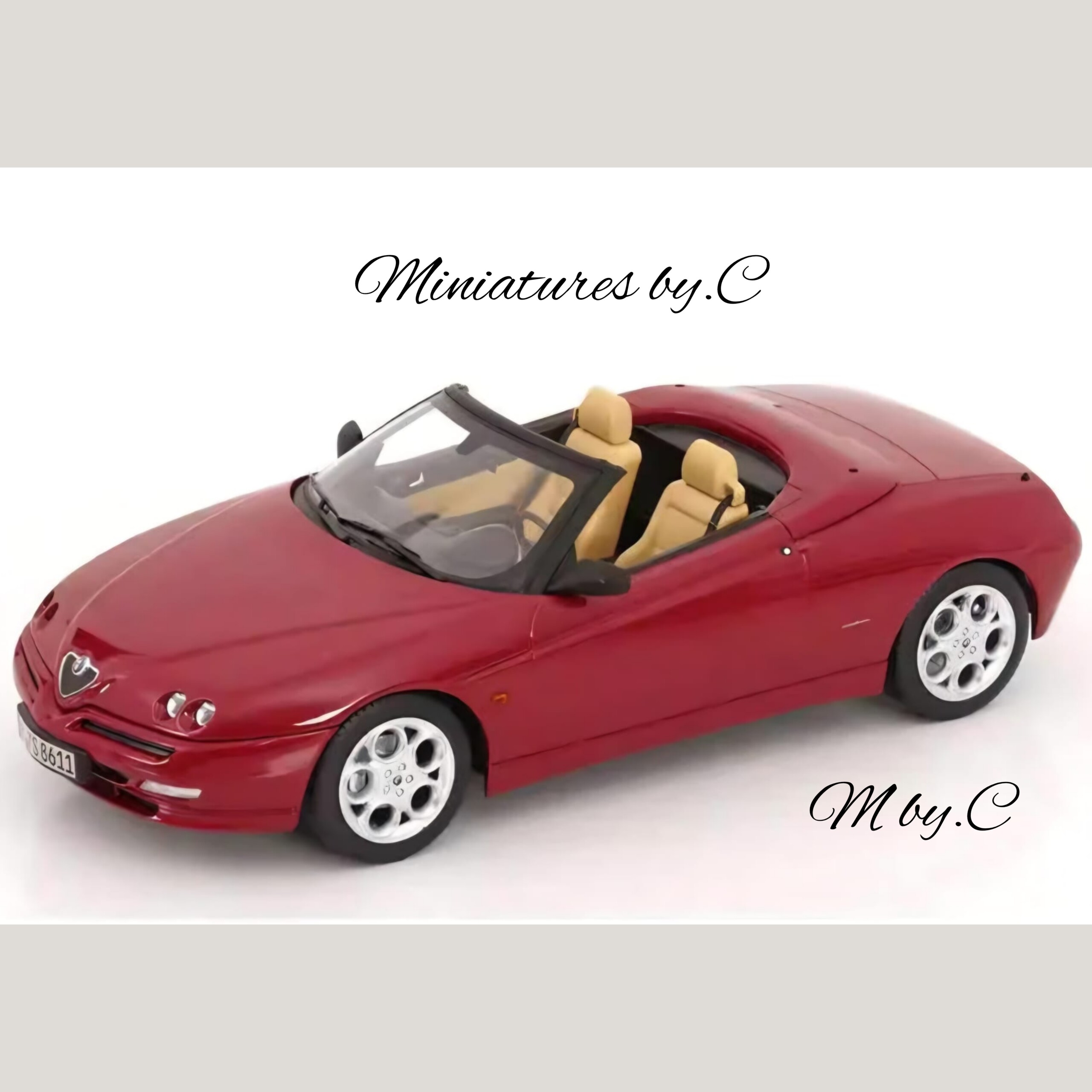 Alfa Romeo Spider- 1:18éme – Norev – Image 3
