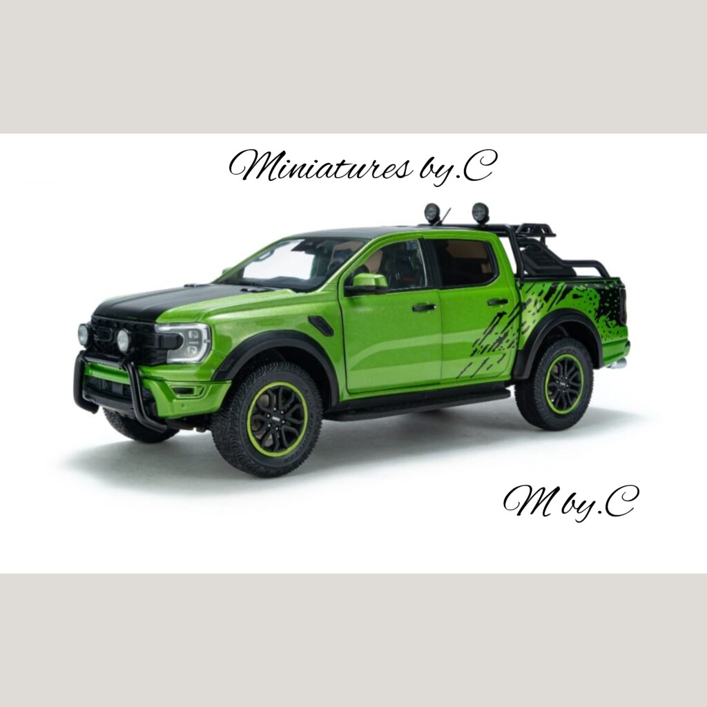 Ford Ranger Raptor Vert – 1:18éme- Solido