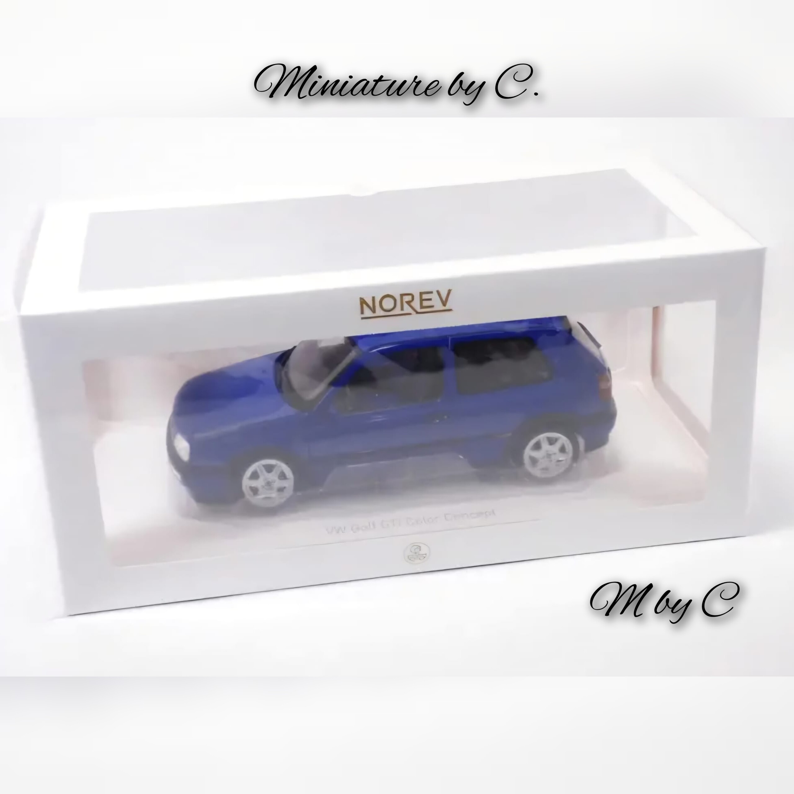 Volkswagen Golf III GTI Color Concept Jazz Blue -1:18ème – Norev