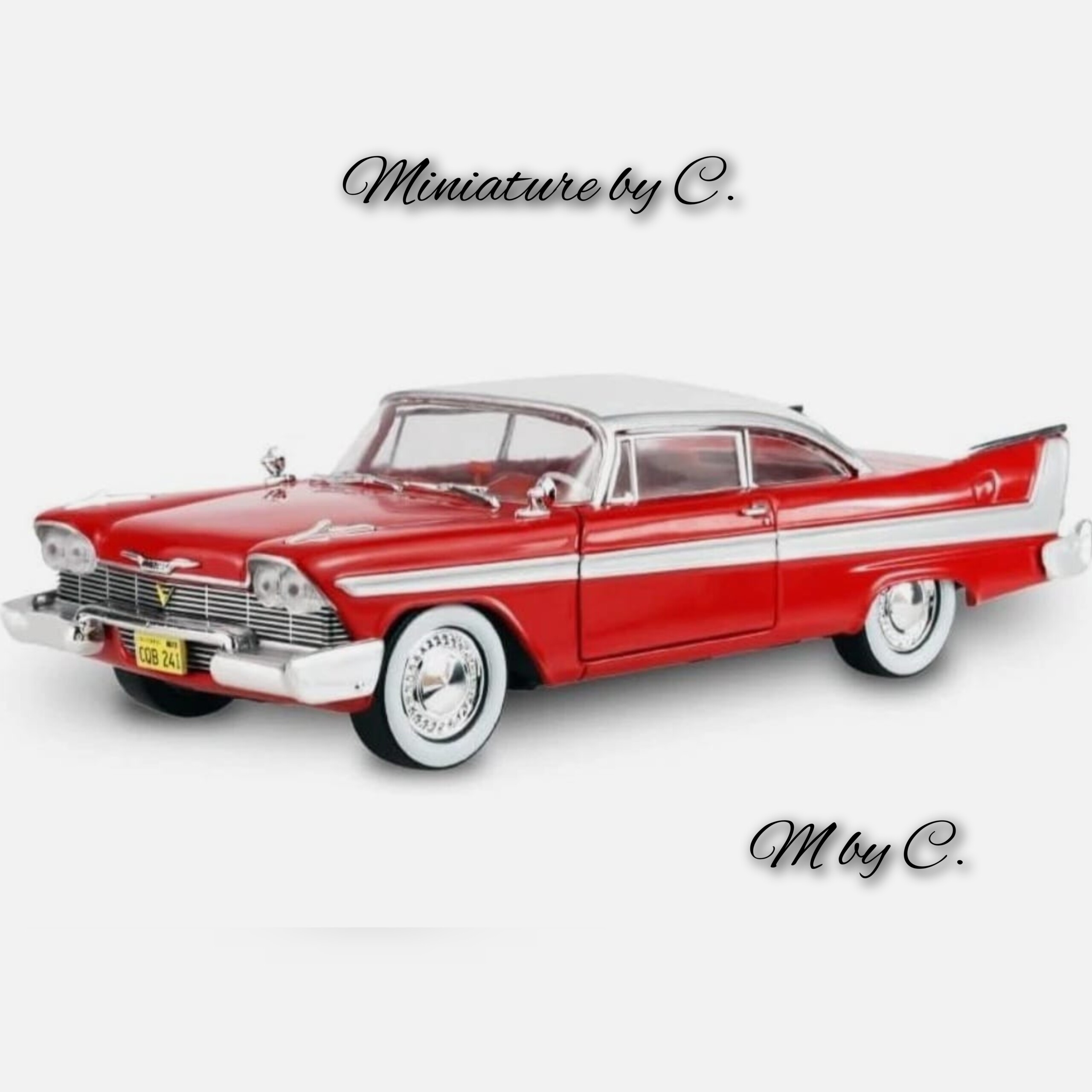 Plymouth Fury "Christine" 1958- 1:24ème – GreenLight Collectibles – Image 2