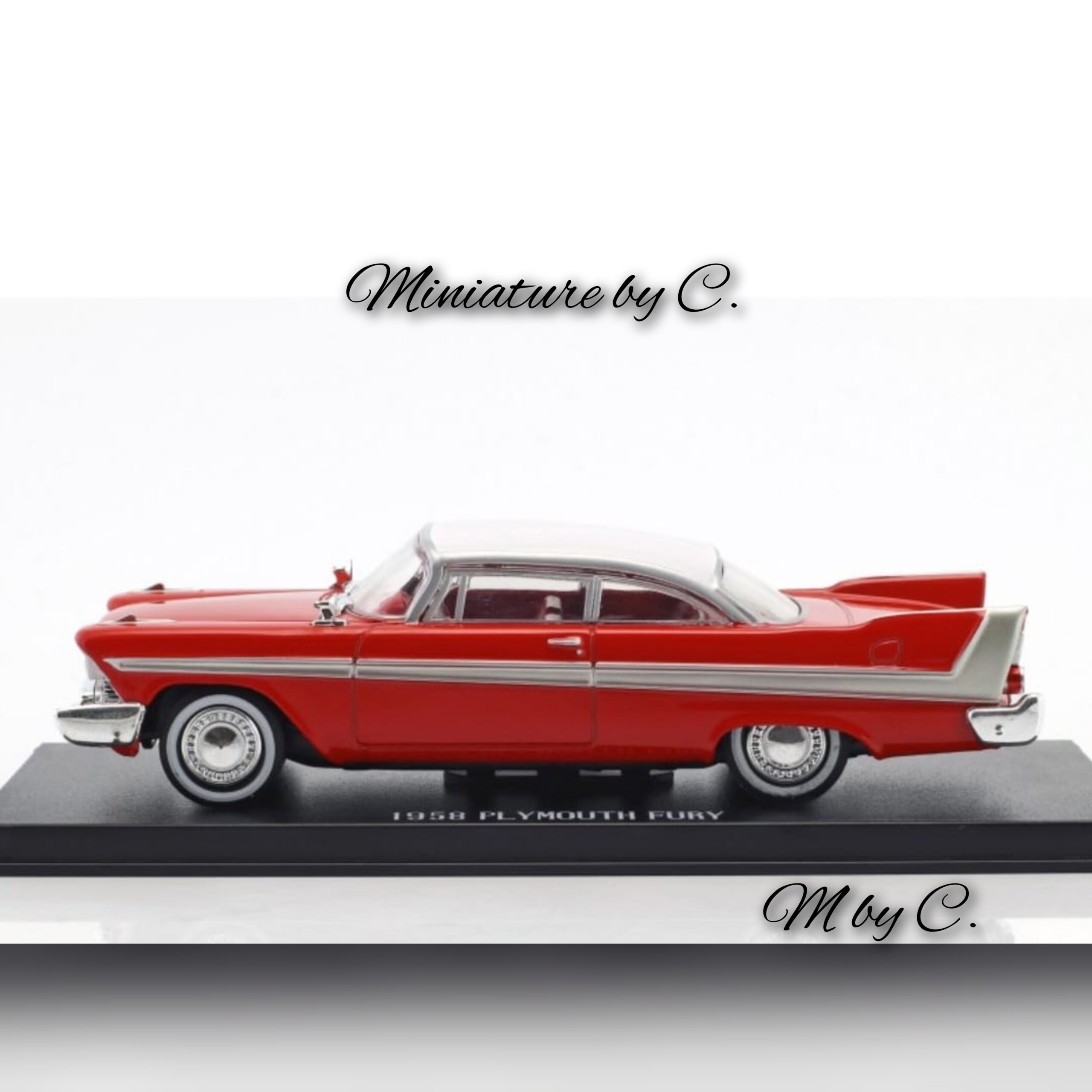 Plymouth Fury "Christine" 1958- 1:24ème – GreenLight Collectibles – Image 3