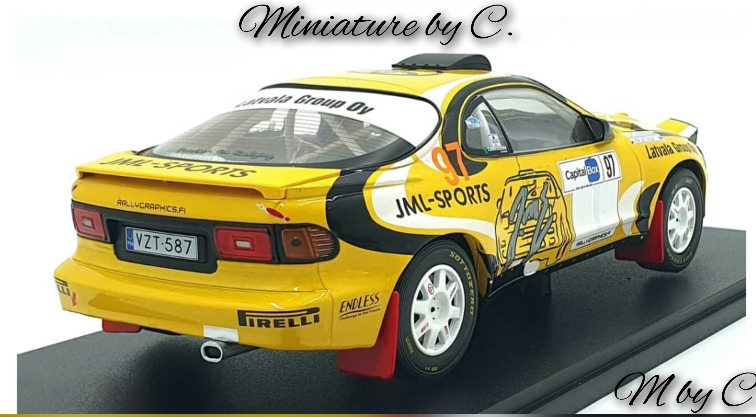 Toyota Celica GT-Four ST185 Rallye #97 -1:18ème – IXO – Image 2
