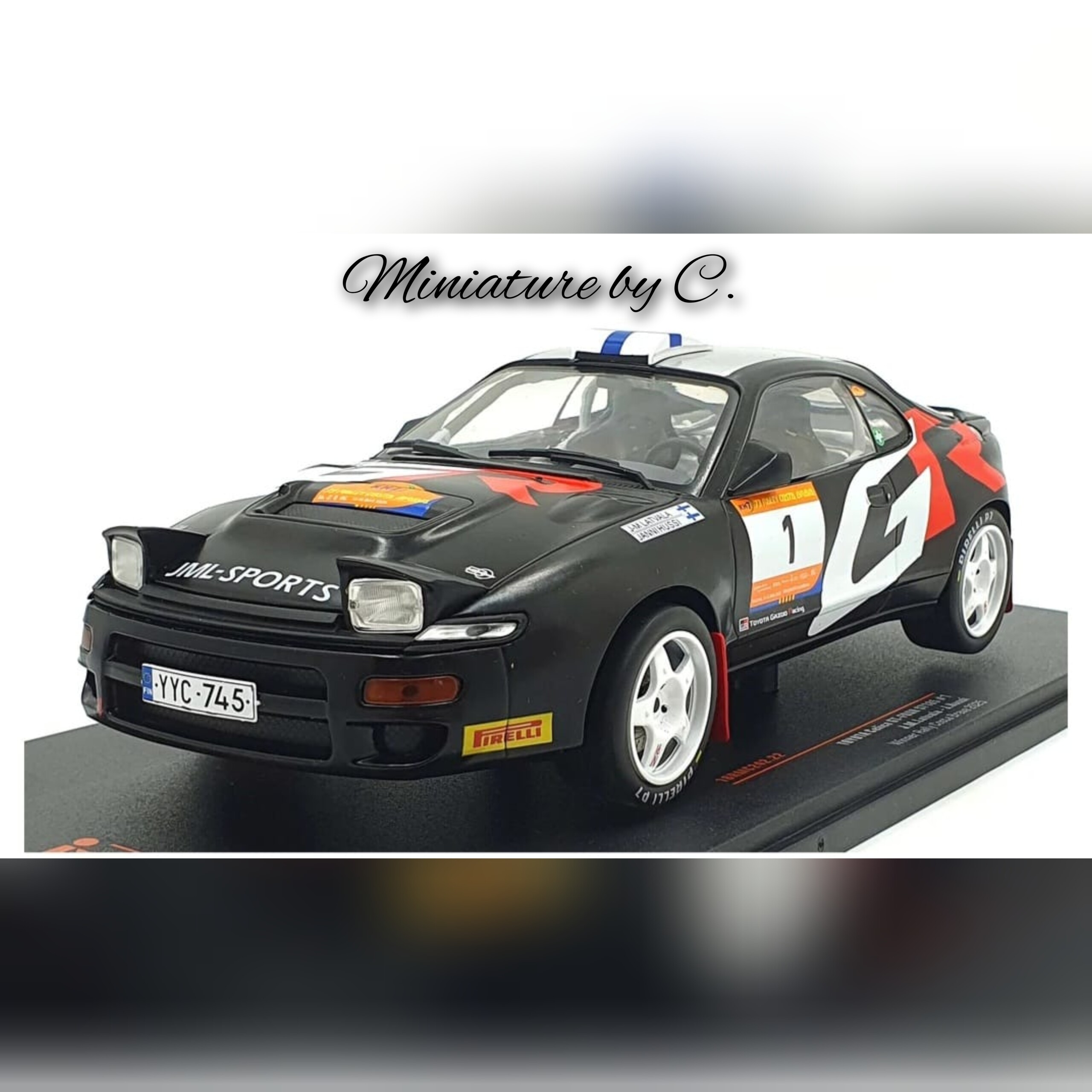 Toyota Celica GT-Four ST185- 1:18ème – IXO