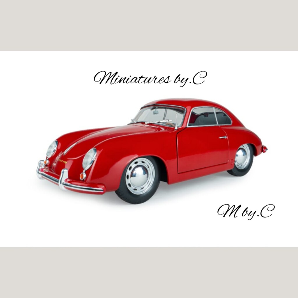 Porsche 356 Pre-A 1953 – Solido – 1:18éme