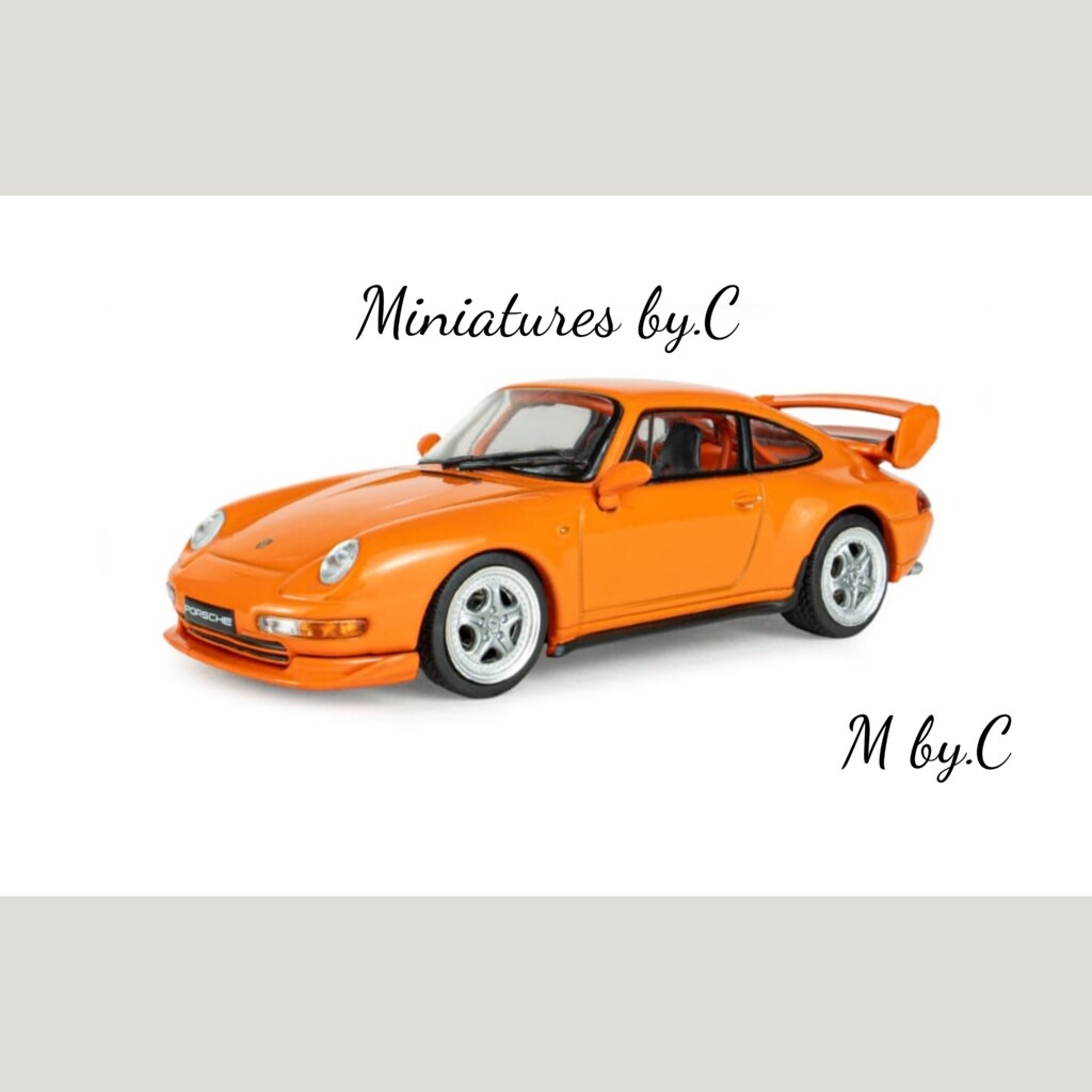 Porsche 911 (993) RS Clubsport Blood Orange 1995 – Solido – 1:43éme