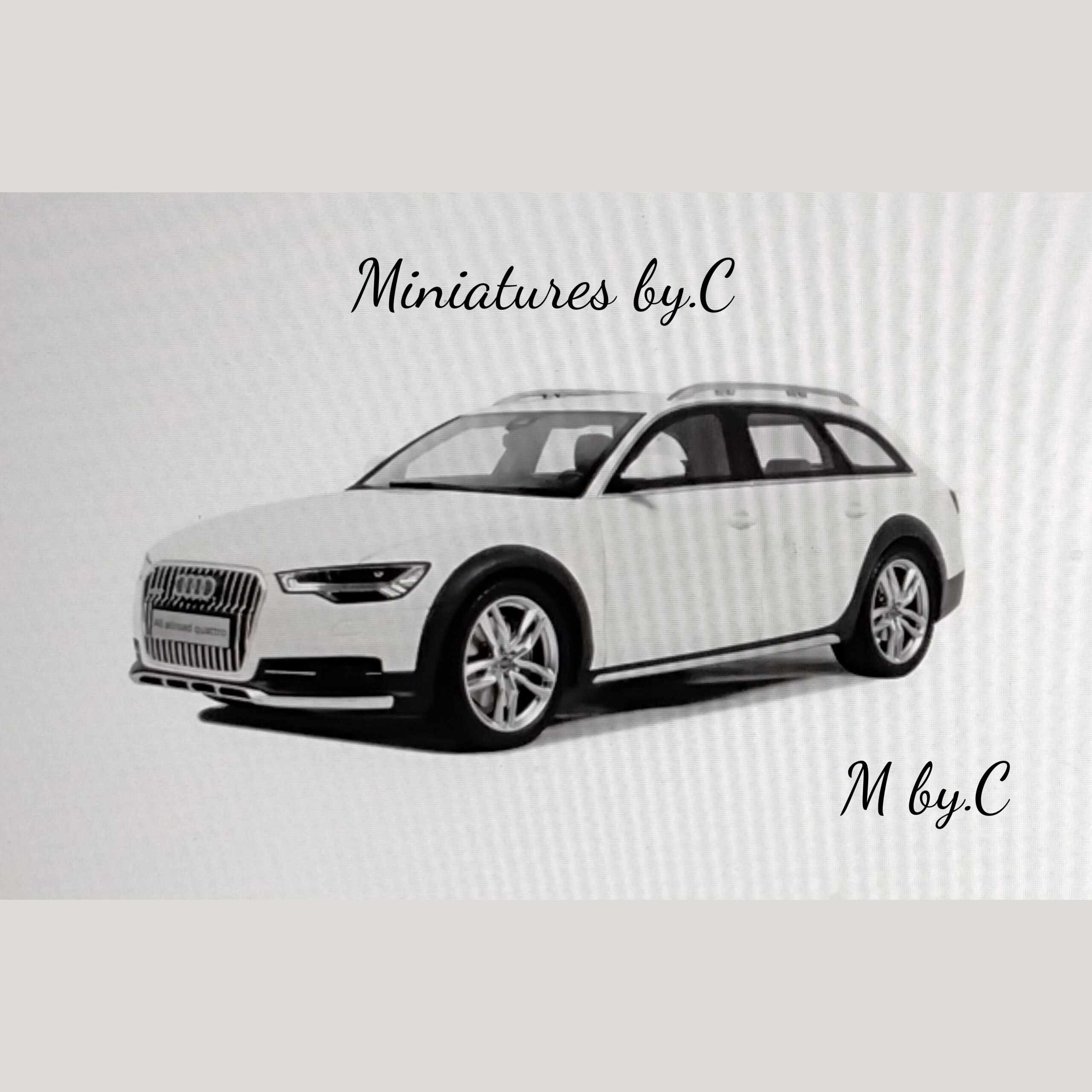 Audi A6 Allroad C7 – Ibis White – OttOmobile- 1:18éme