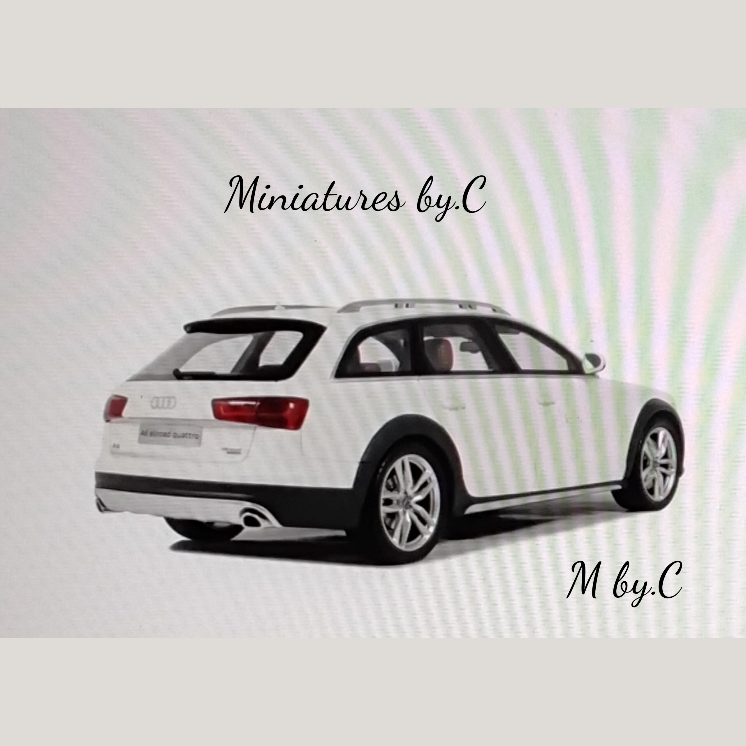 Audi A6 Allroad C7 – Ibis White – OttOmobile- 1:18éme – Image 2
