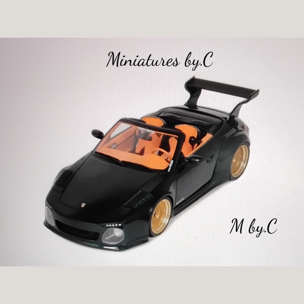 Porsche Old & New Convertible – Tokyo Auto Salon- Gt Spirit- 1:18éme