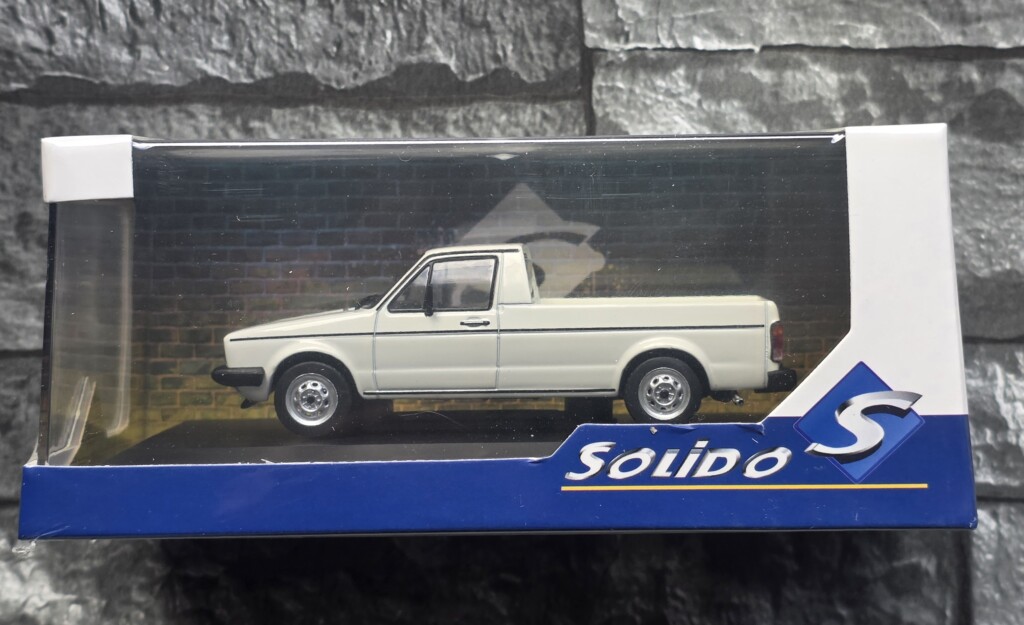 Volkswagen Caddy – Alpine White 1/43ème Solido