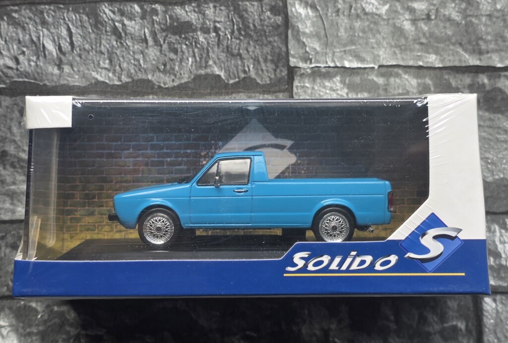Volkswagen Caddy – Miami Blue 1/43ème solido